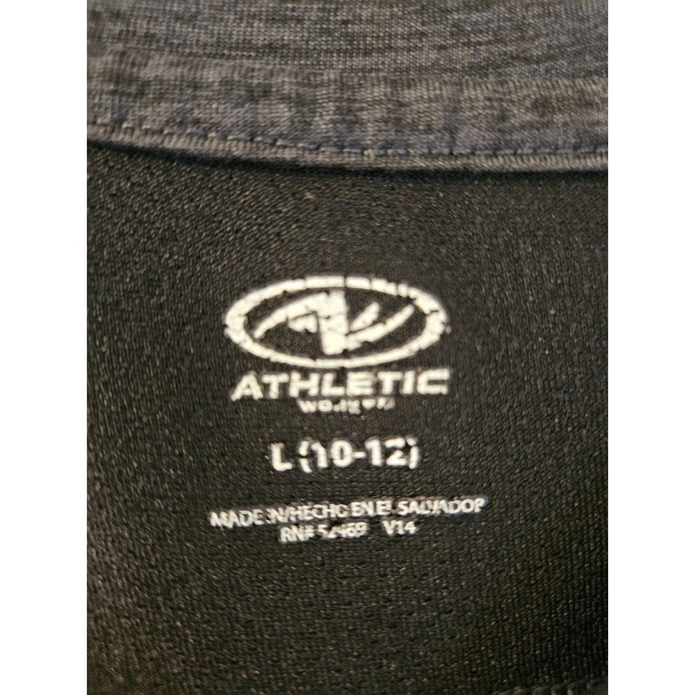 Boys Size Large Dri-Works Tshirt Grey and Black 10-12 - Picture 6 of 6